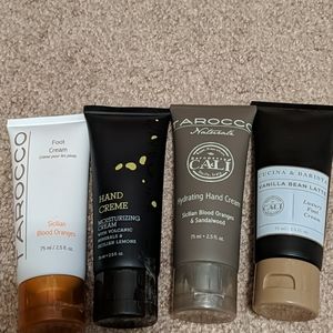 Baronessa Cali cosmetics hand and foot creme set